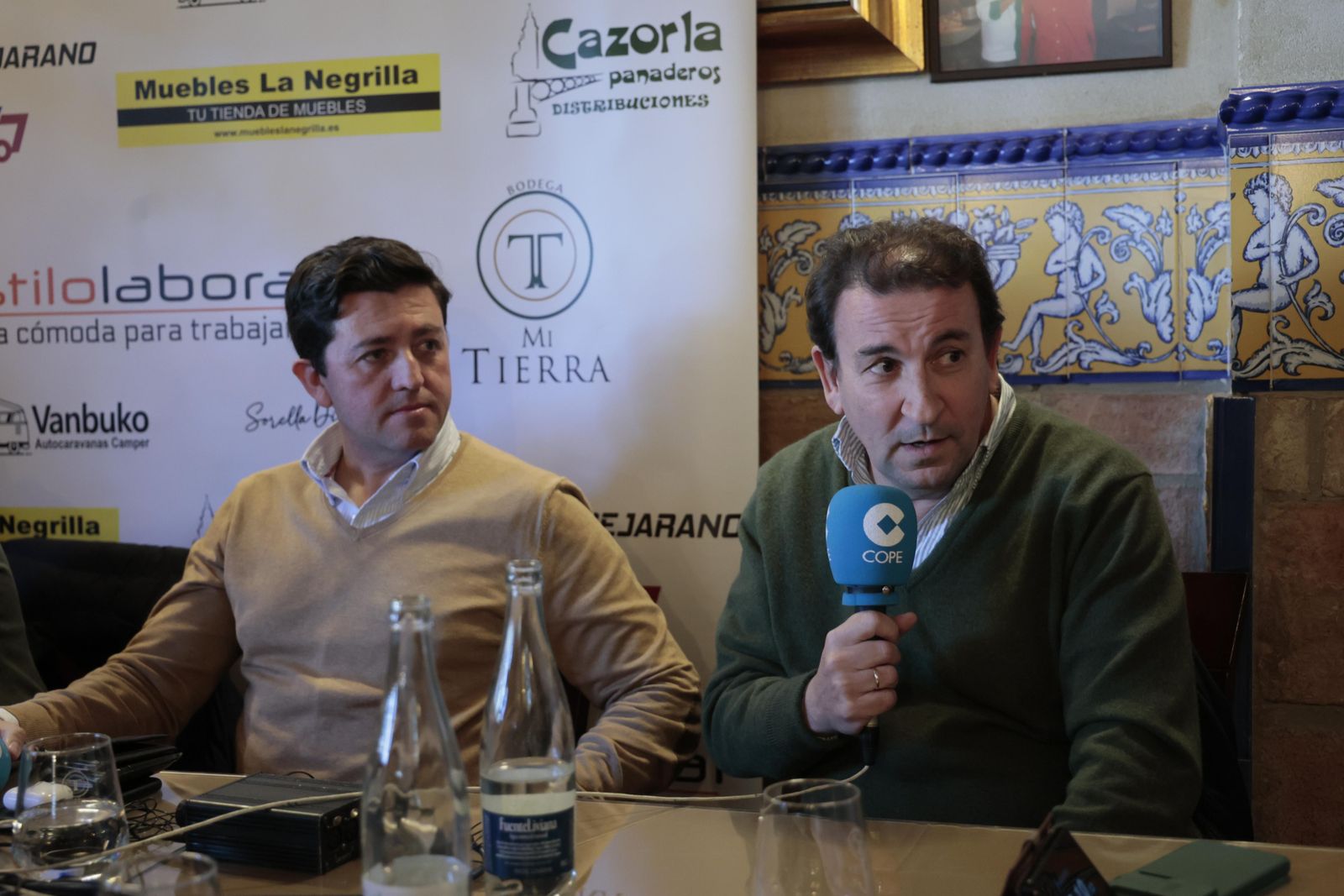 José Miguel López Catalán, en un momento de la entrevista.