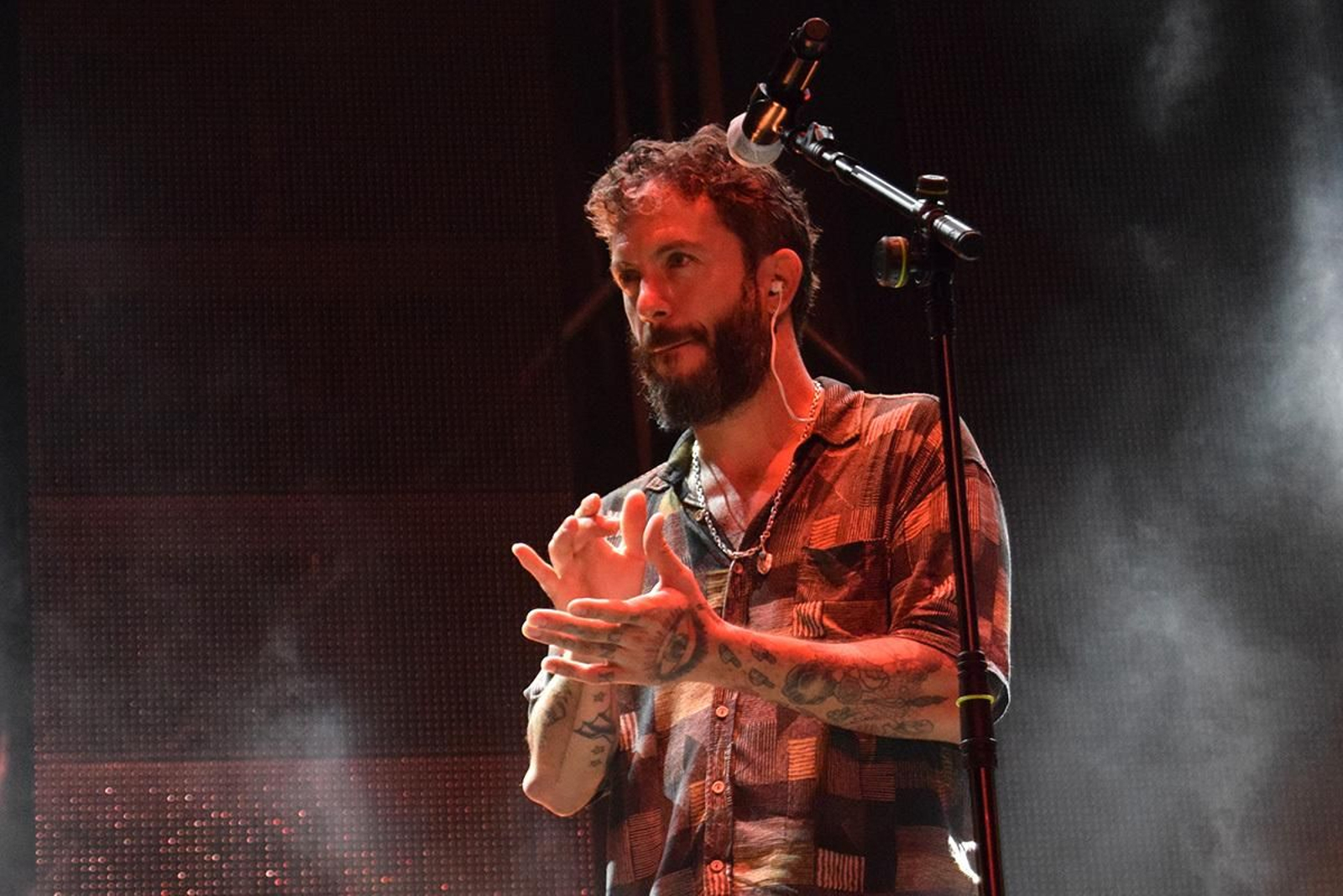 Juanito Makandé, el sábado en las noches de Soko Puerto.