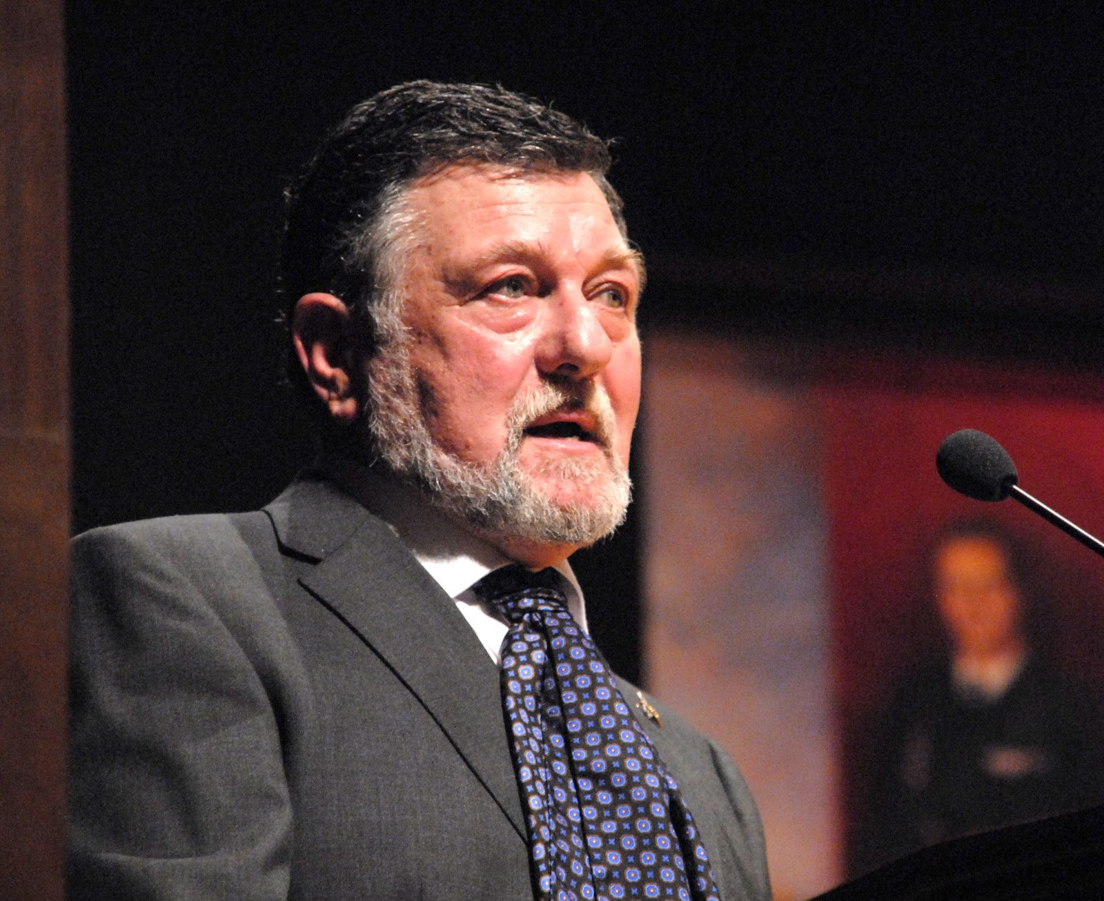 Alfonso Berraquero, el día en el que le concedieron el título de Hijo Predilecto de San Fernando.