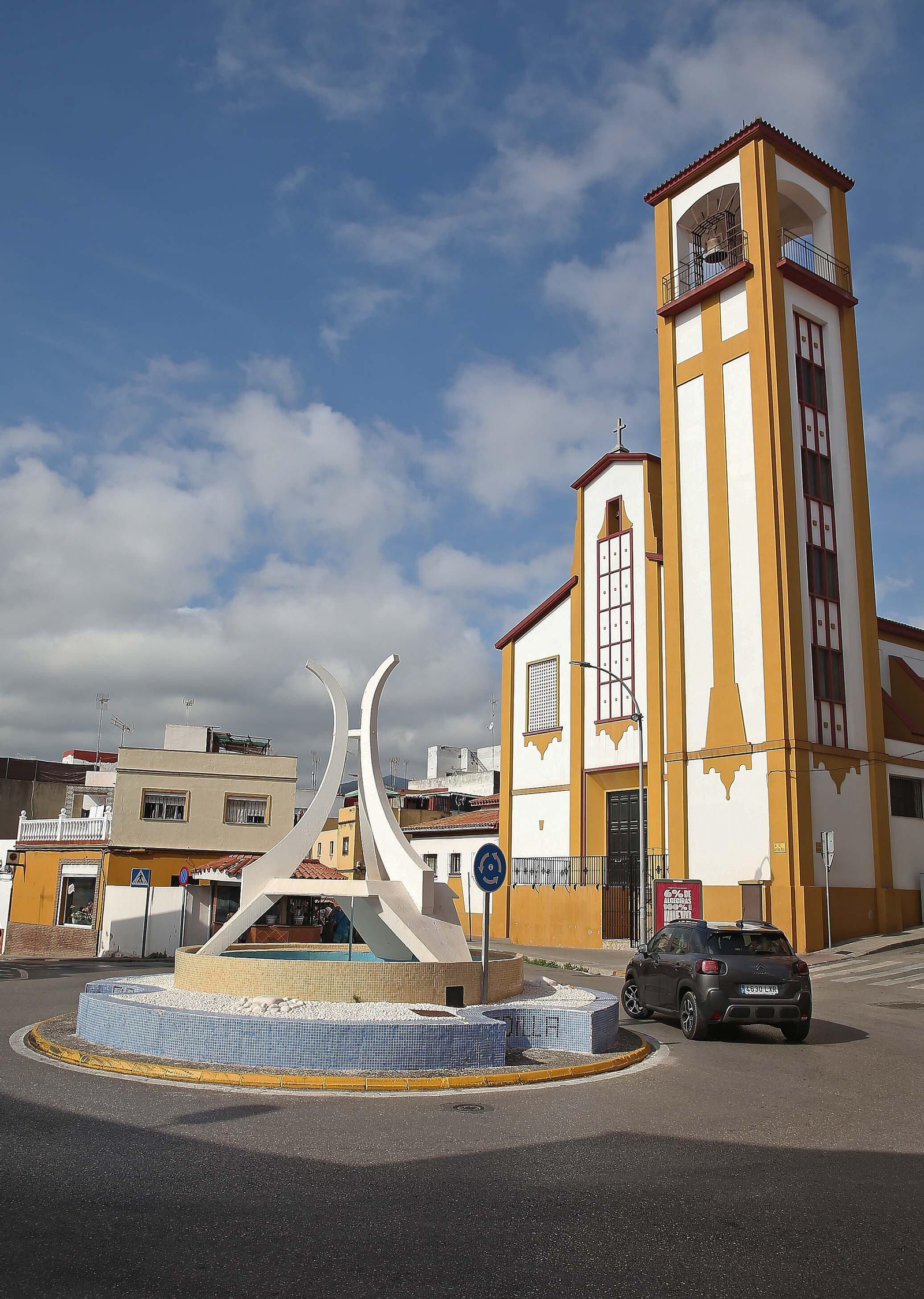 Fotos de La Bajadilla, en Algeciras, tras los incidentes del fin de semana