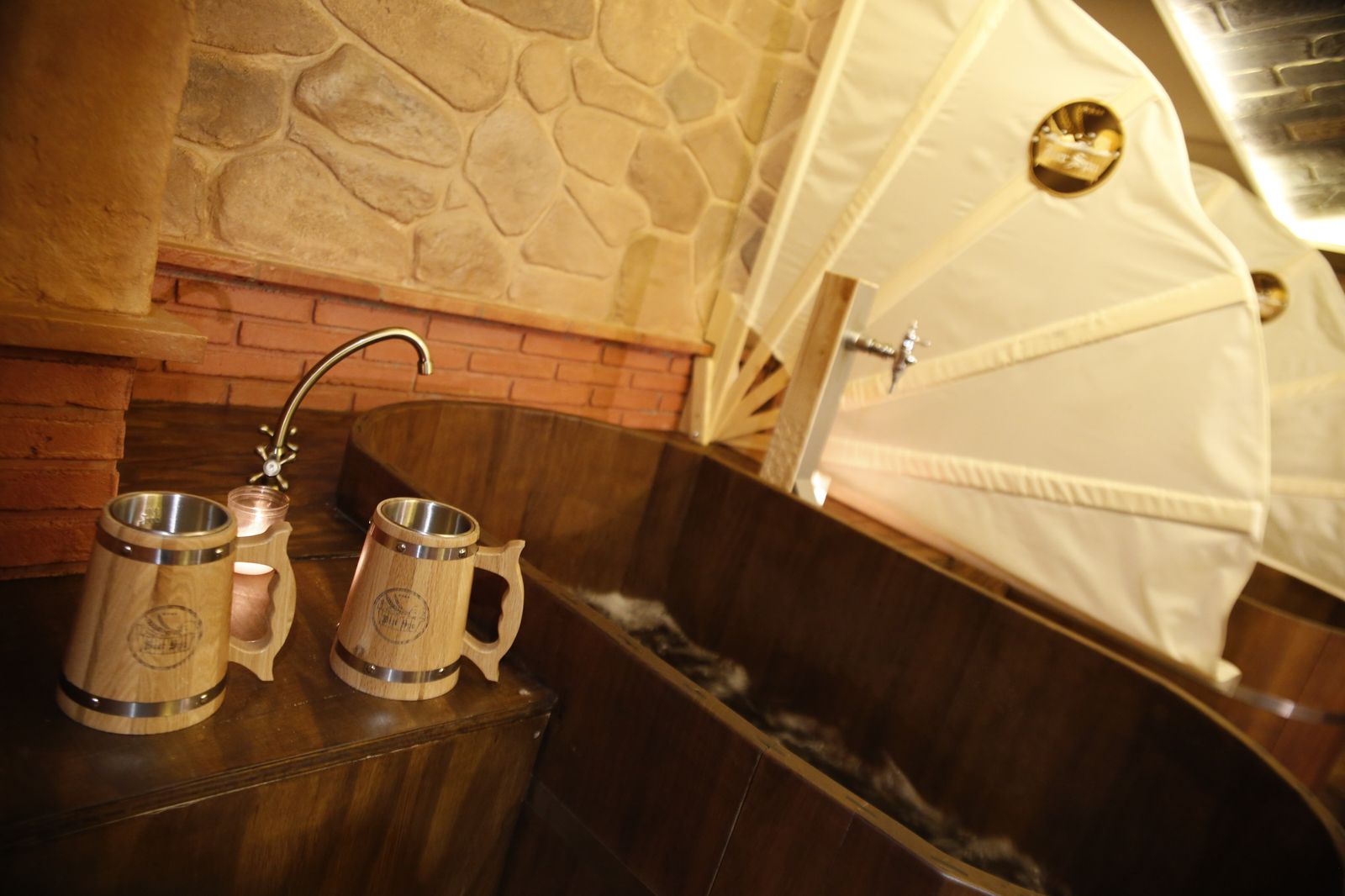 Darse un baño entre cerveza