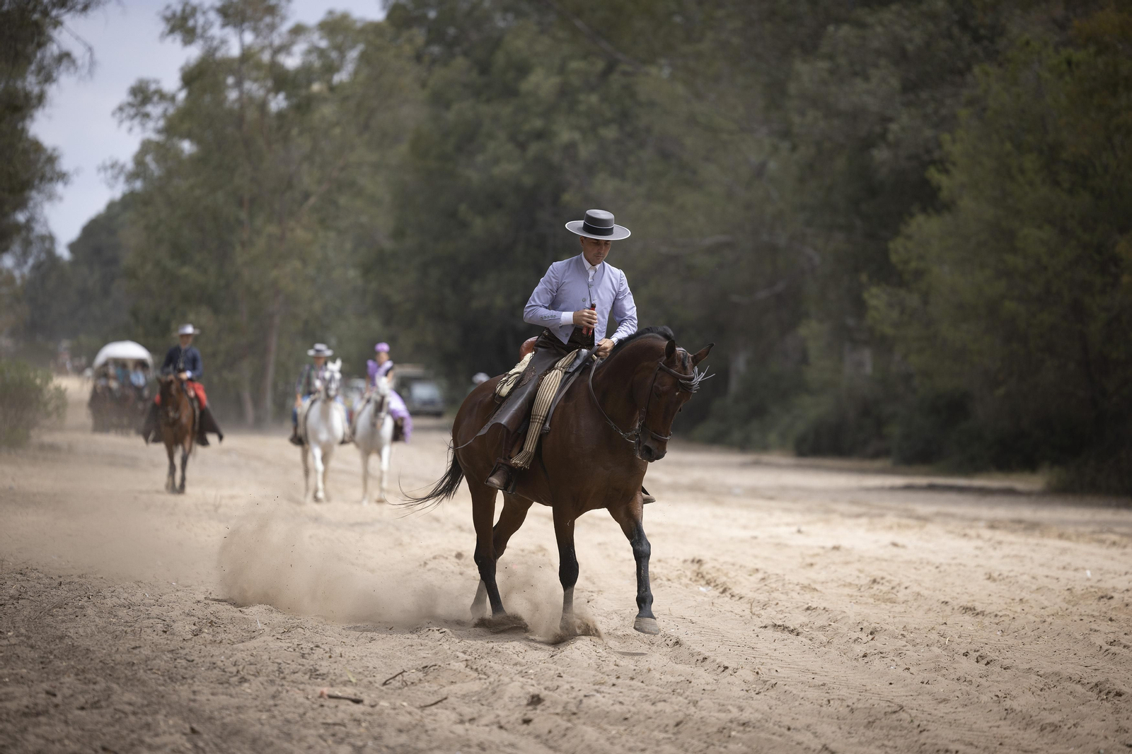 Las hermandades del Rocío en la Raya Real, todas las fotos