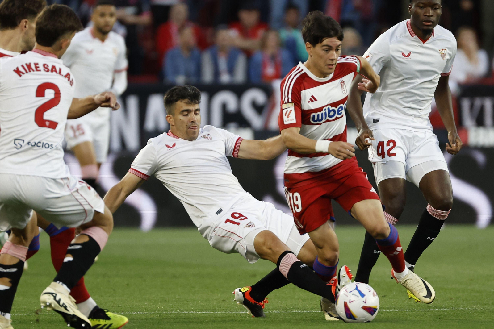 Las mejores imágenes del Sevilla-Granada