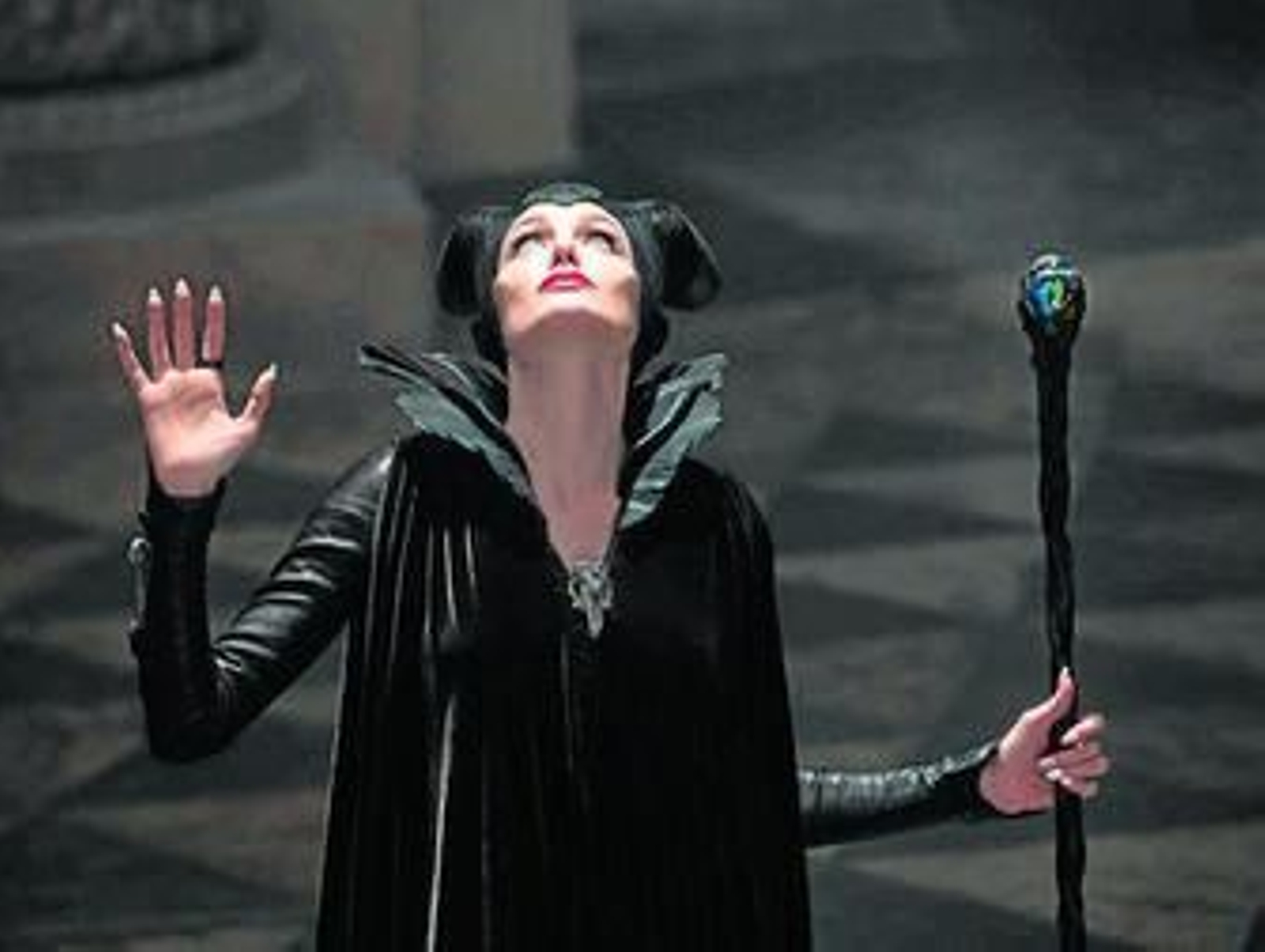 Angelina Jolie en 'Maléfica'.