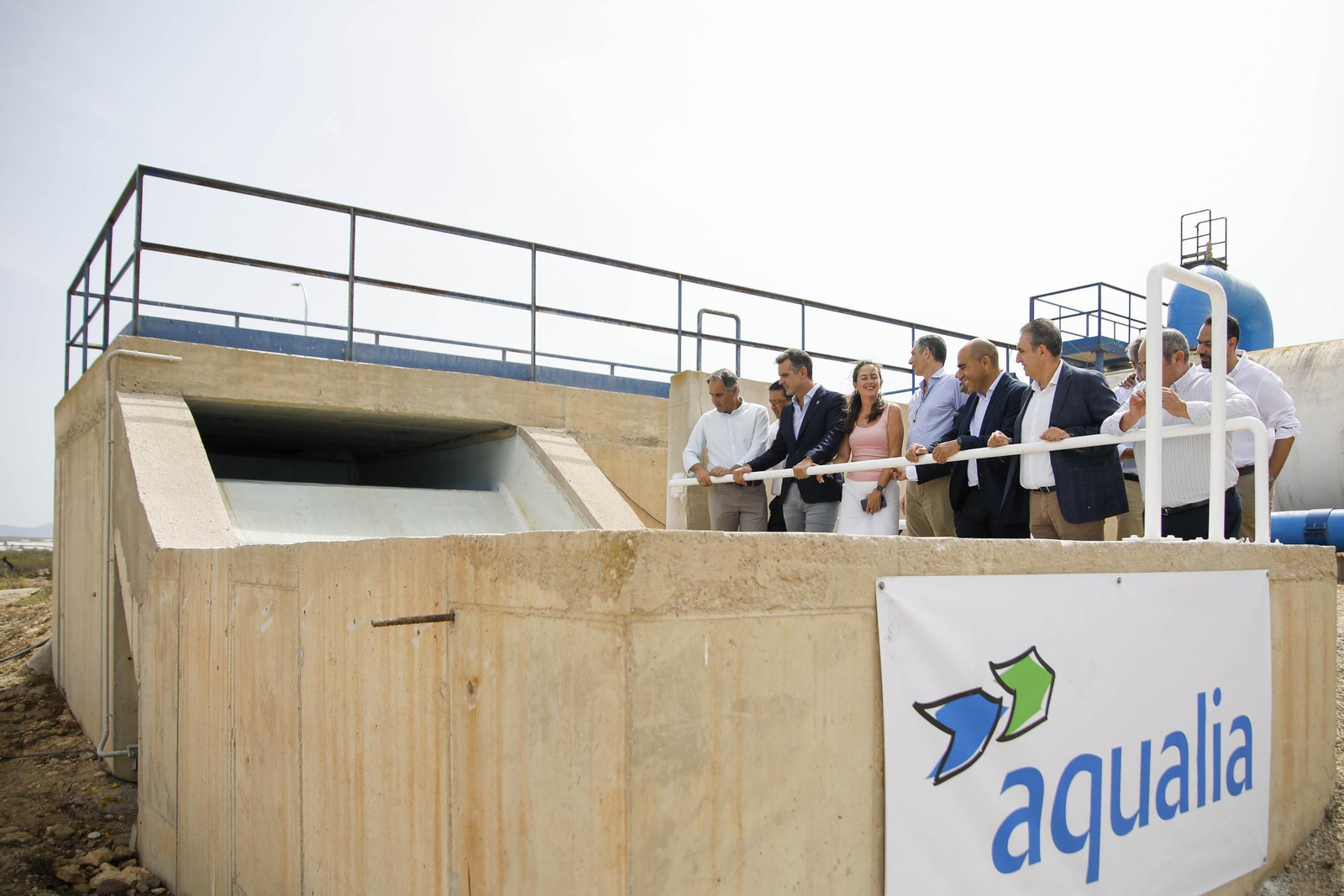 Las imágenes de la desaladora Mar de Alborán