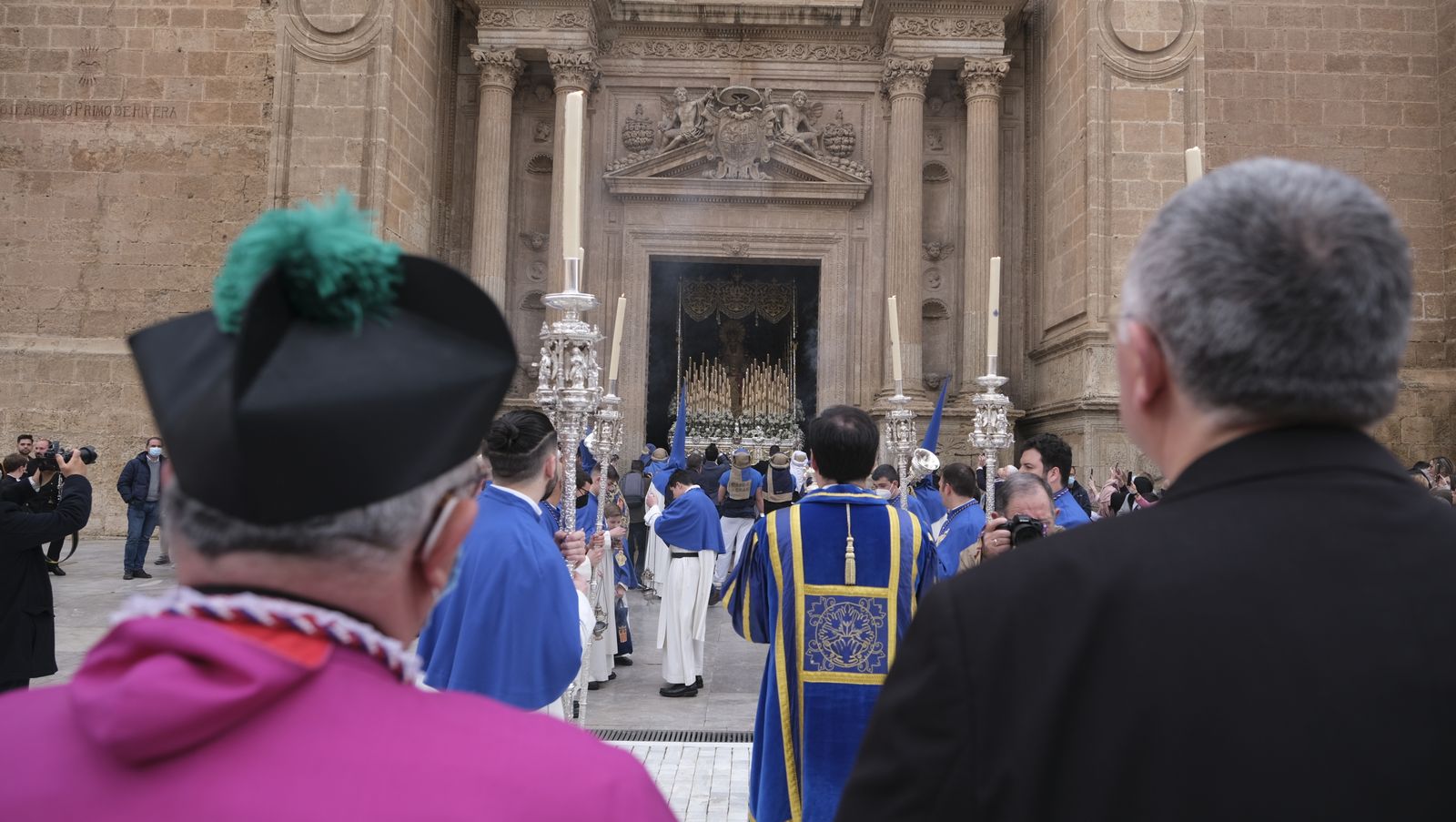 Procesión de Prendimiento en Almería, en imágenes