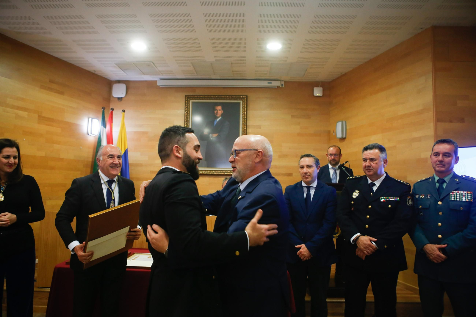 Fotos de la entrega de reconocimientos por el Día de Andalucía en Algeciras
