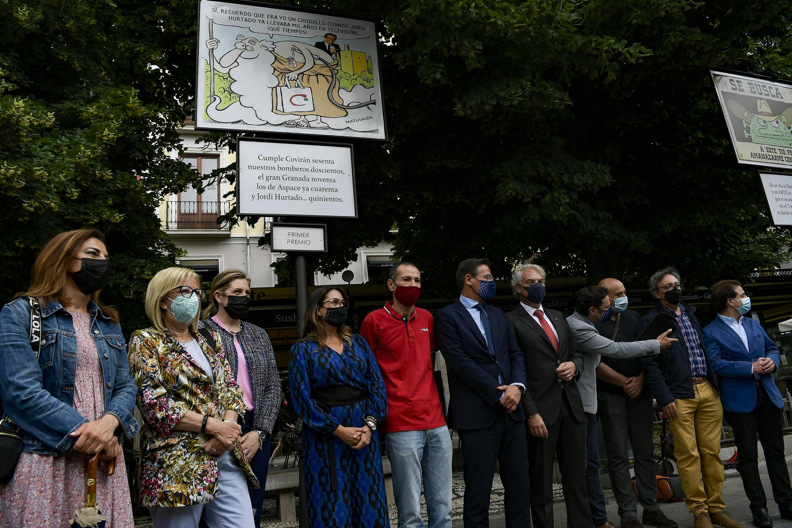 Las carocas del Corpus de Granada 2021