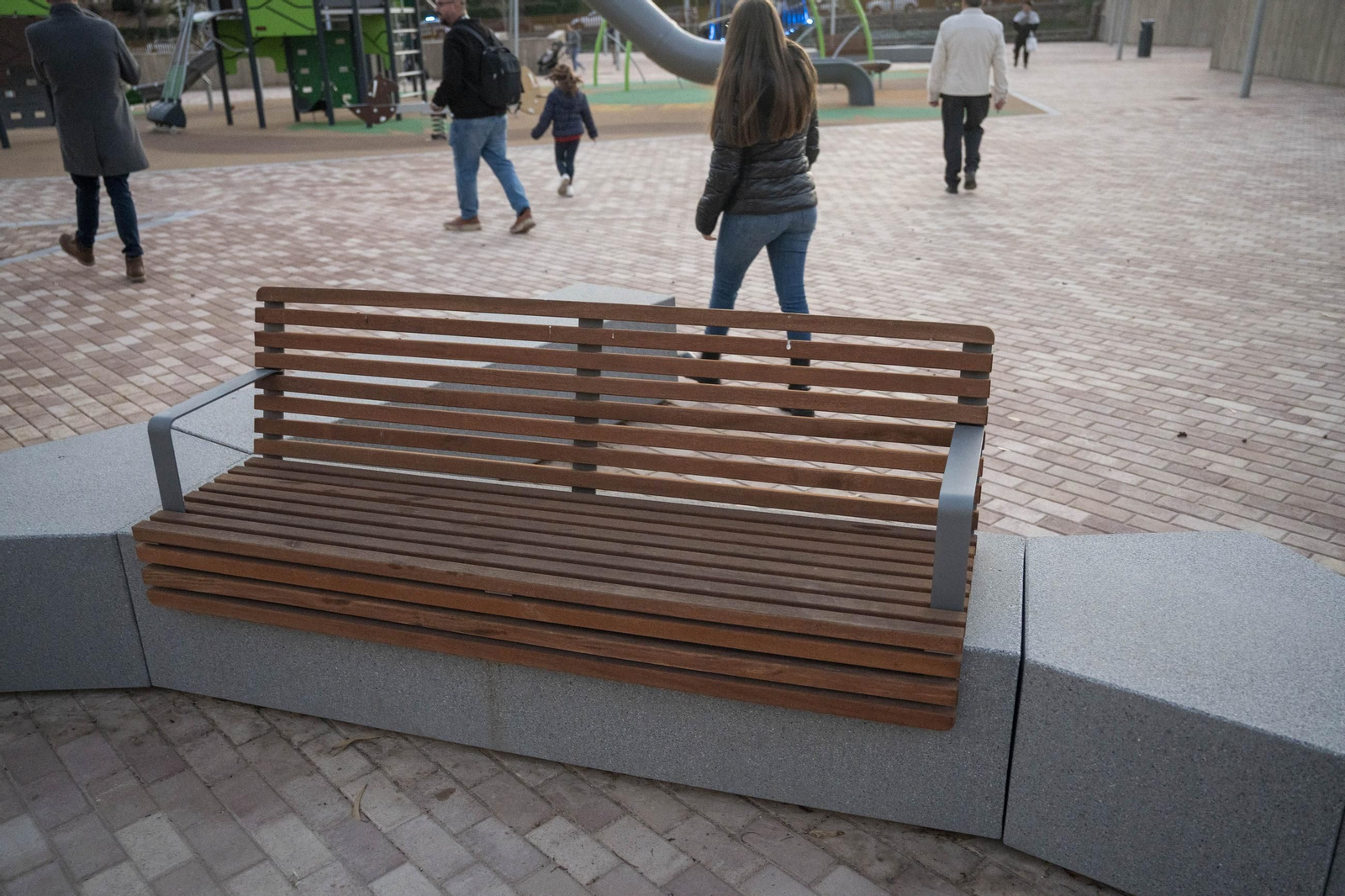 Las imágenes de la inauguración de la primera fase de la adecuación de la Rambla San Antonio de Aguadulce