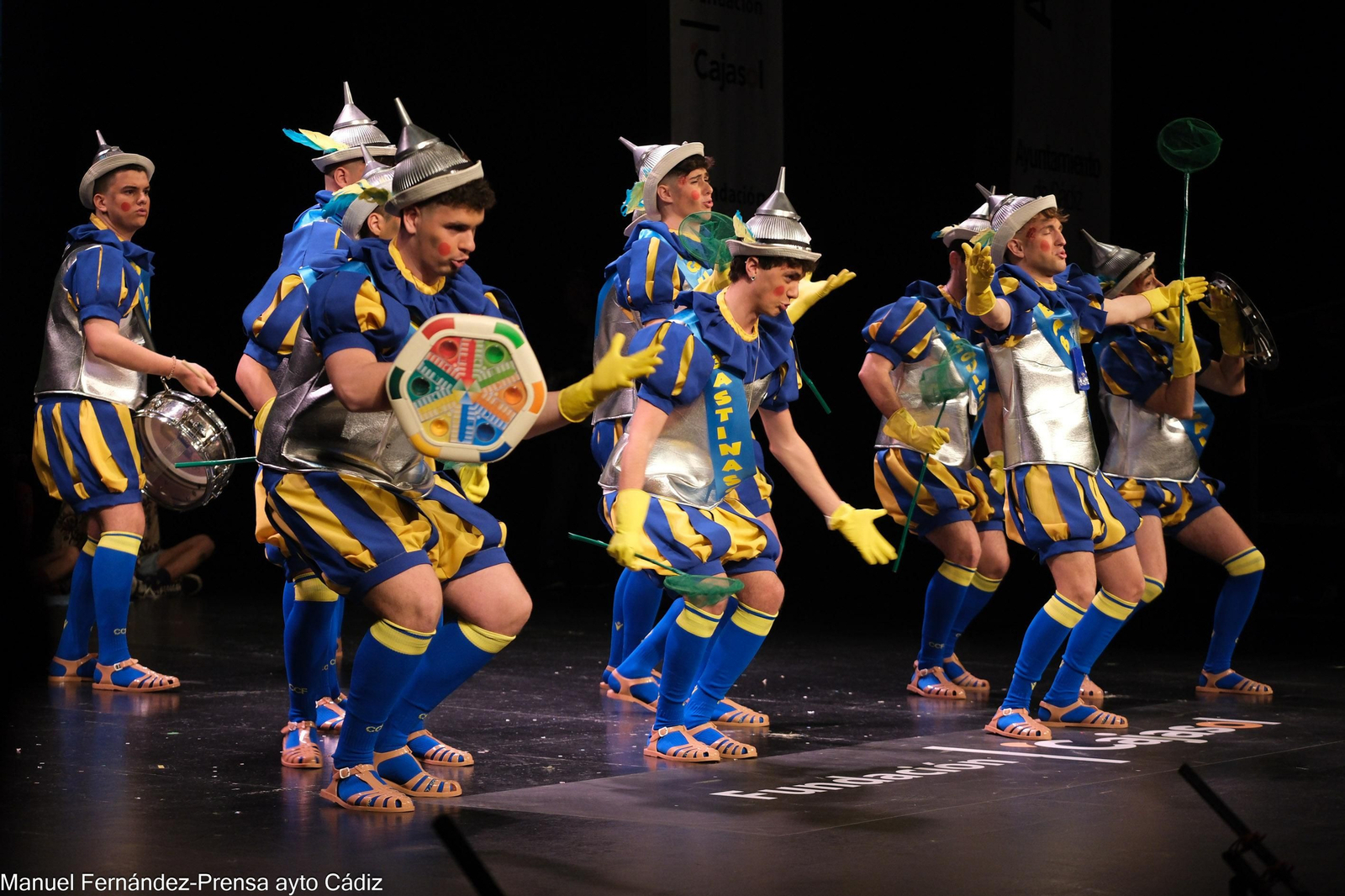 Chirigota 'Los últimos supervivientes de la invasión extranjera'.