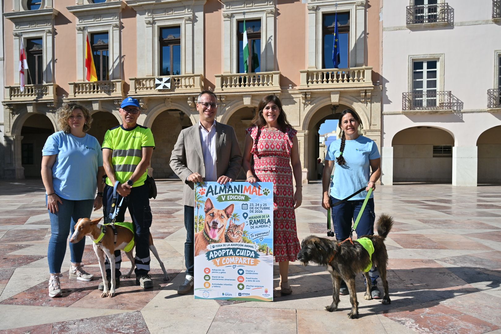 El centro de Almería se vuelve 'Pet Friendly': Todo lo que te espera en la gran feria animal