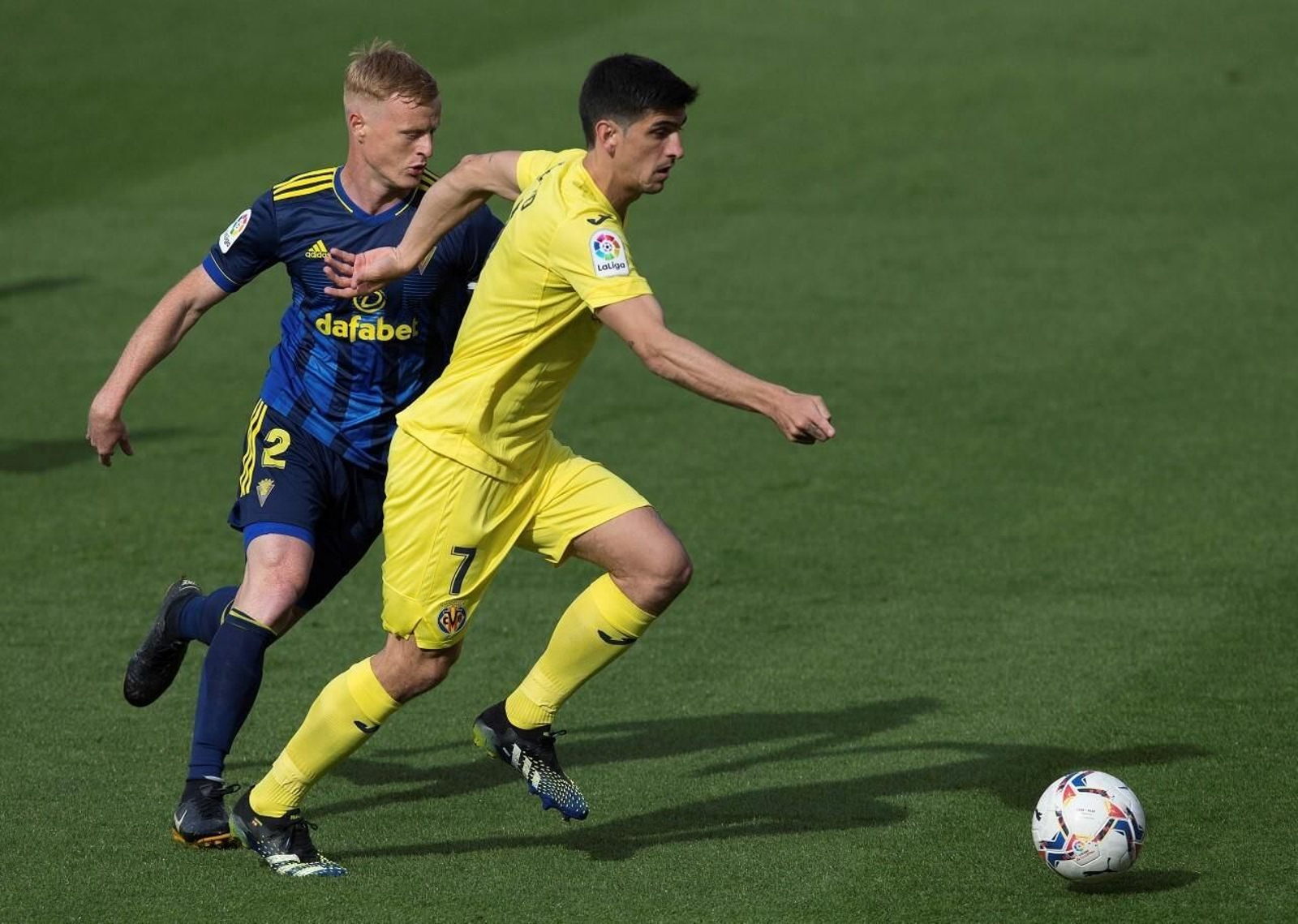 Las imágenes del Villarreal-CádizCF