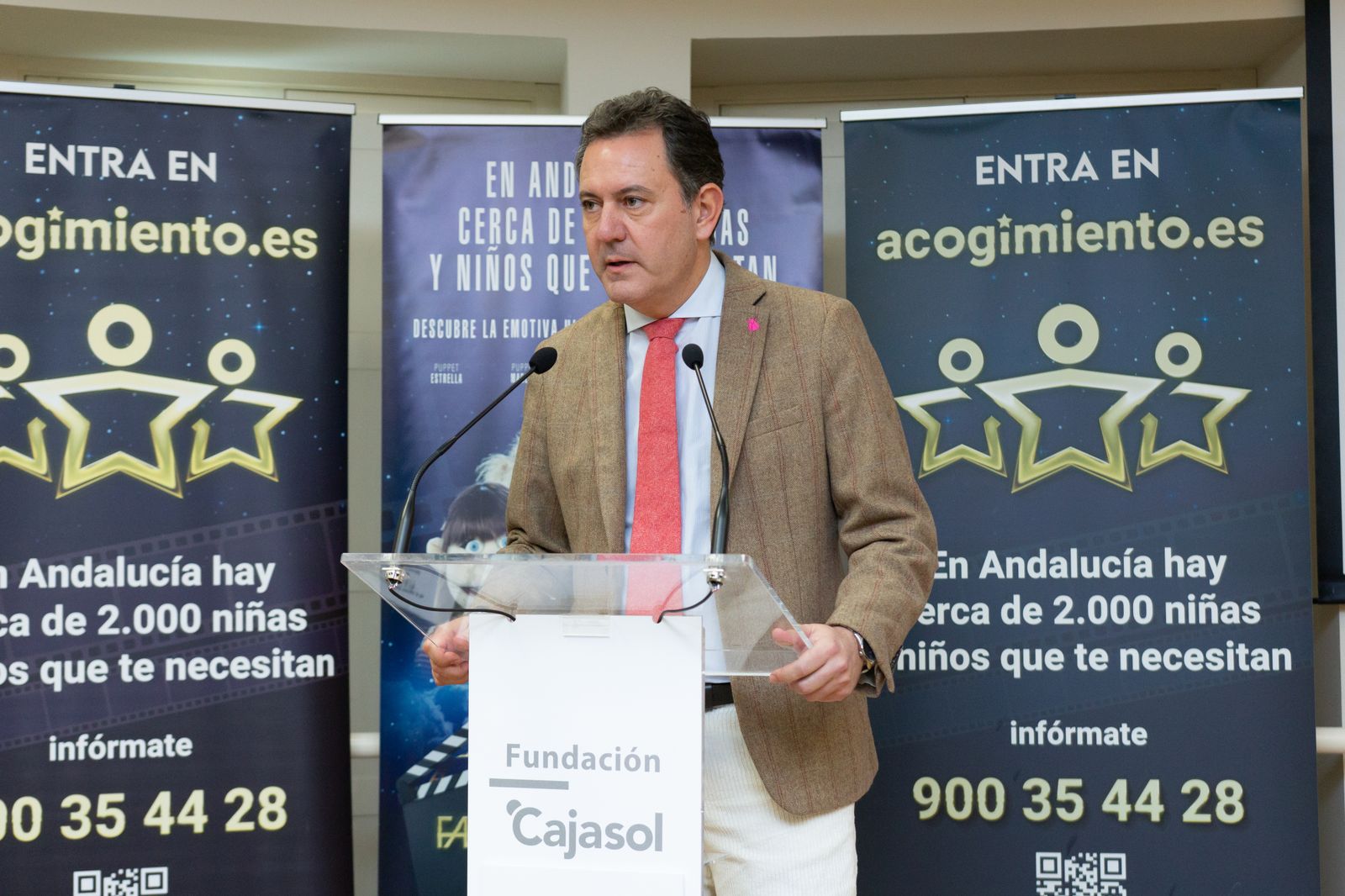 Fotos de la presentación de la campaña 'Acogimiento.es' de la Fundación Márgenes y Vínculos
