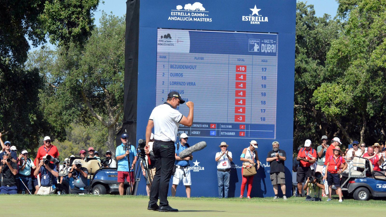 Las mejores imágenes de la cuarta jornada del Andalucía Valderrama Masters