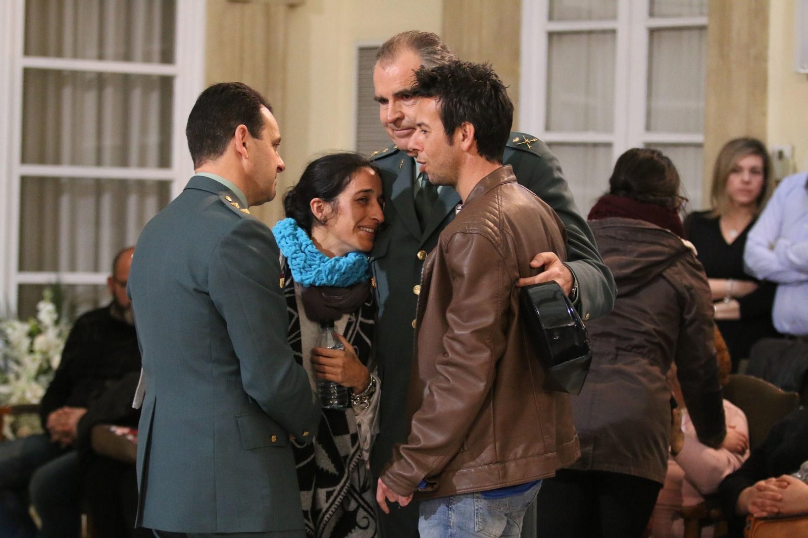 Las imágenes de la capilla ardiente por Gabriel