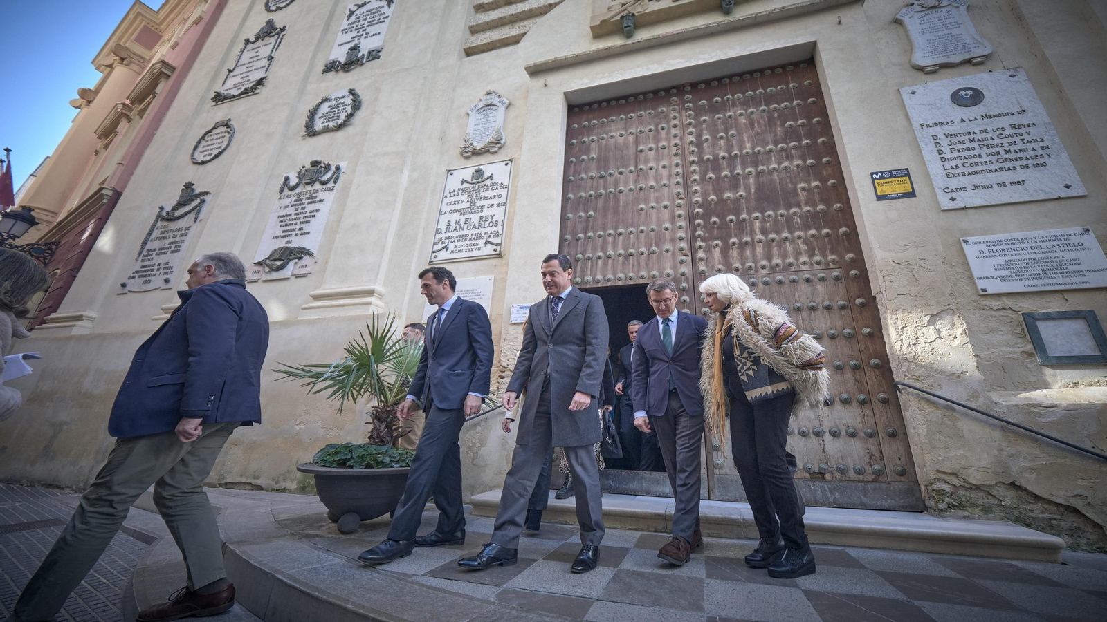 Alberto Núñez Feijoo en Cádiz