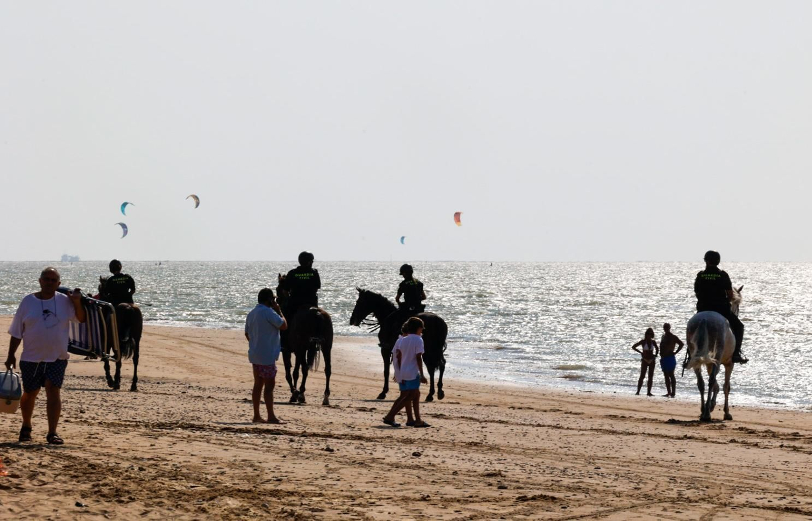 Imagen de la segunda jornada del ciclo final de las Carreras de Caballos de Sanlúcar 2025
