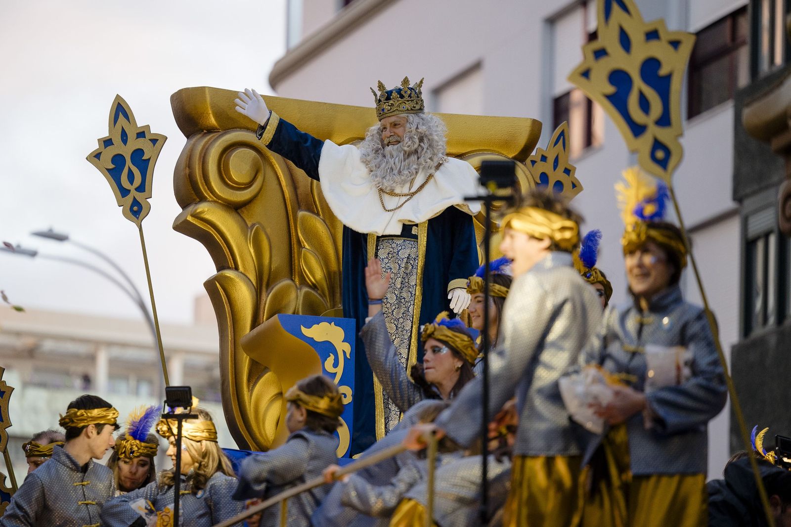 Las imágenes de la cabalgata de SS.MM. los Reyes Magos en Cádiz