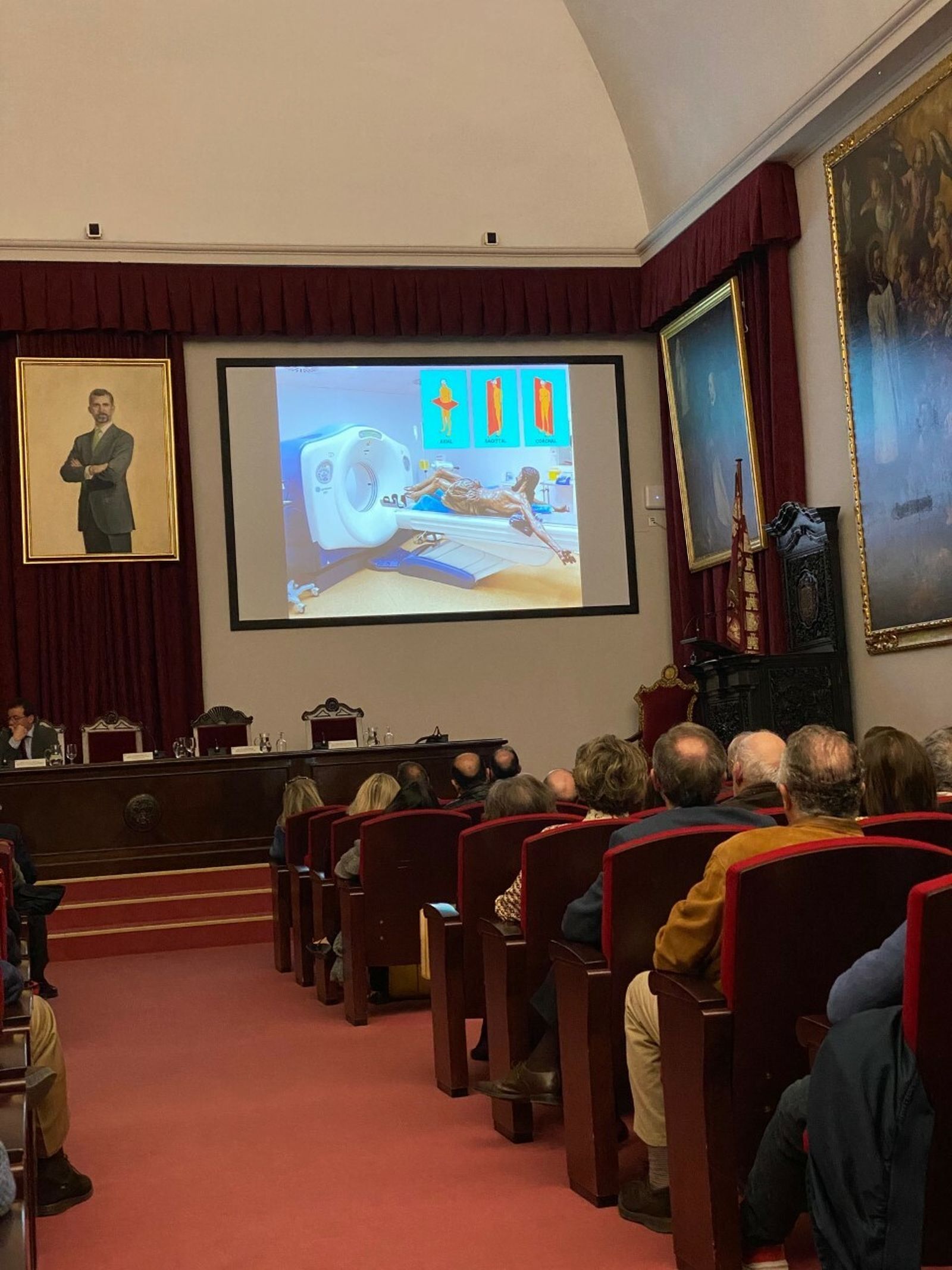 Una de las fotografías de las pruebas realizadas.