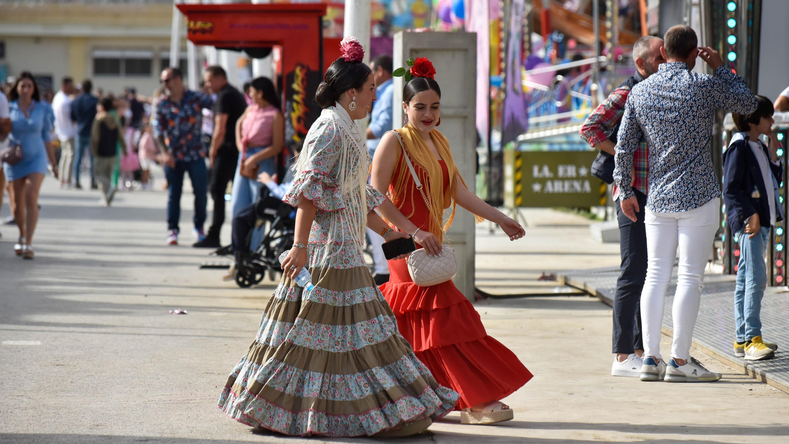 Fotos del viernes en la Feria de Los Barrios