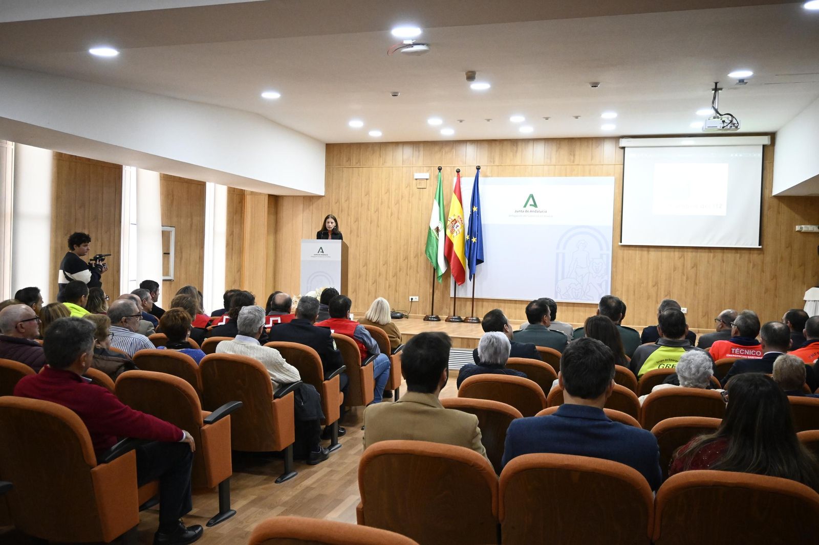 Imágenes del reconocimiento a las entidades que participaron en la emergencia de Cueva de la Mora
