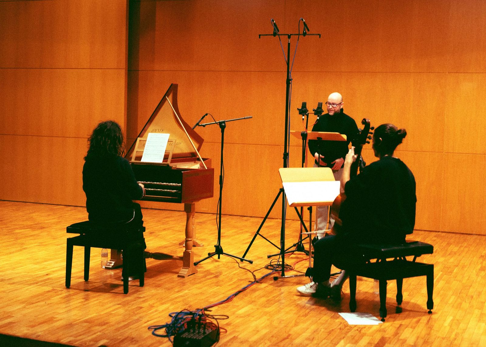 Durante las sesiones de grabación del CD