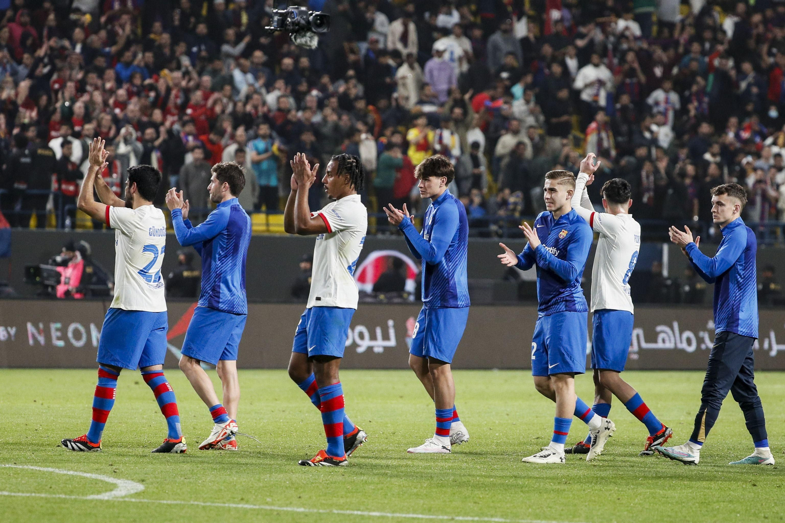 Las fotos del Barcelona - Osasuna de la Supercopa