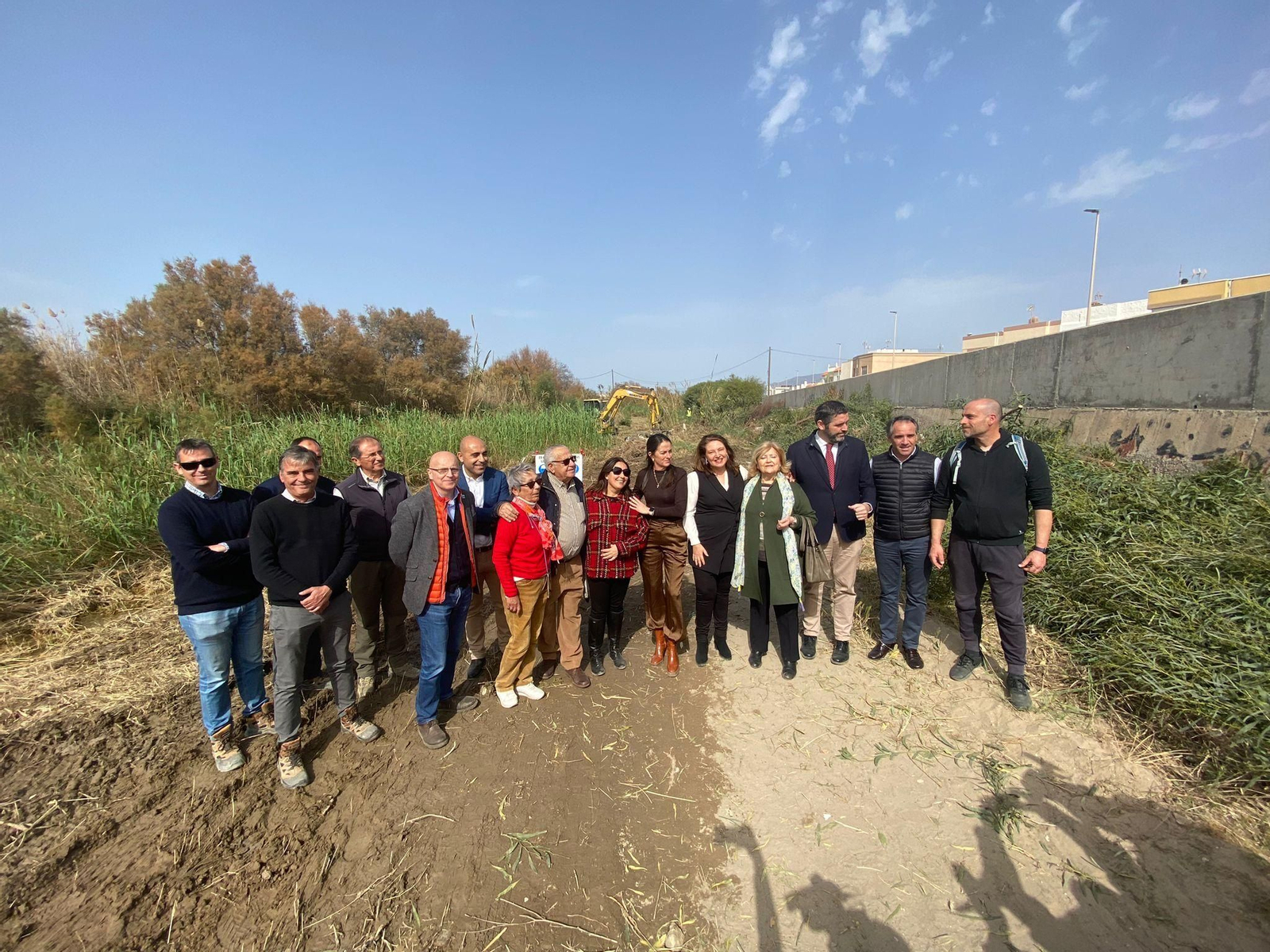 Foto en la Rambla del Charco, en Costacabana.