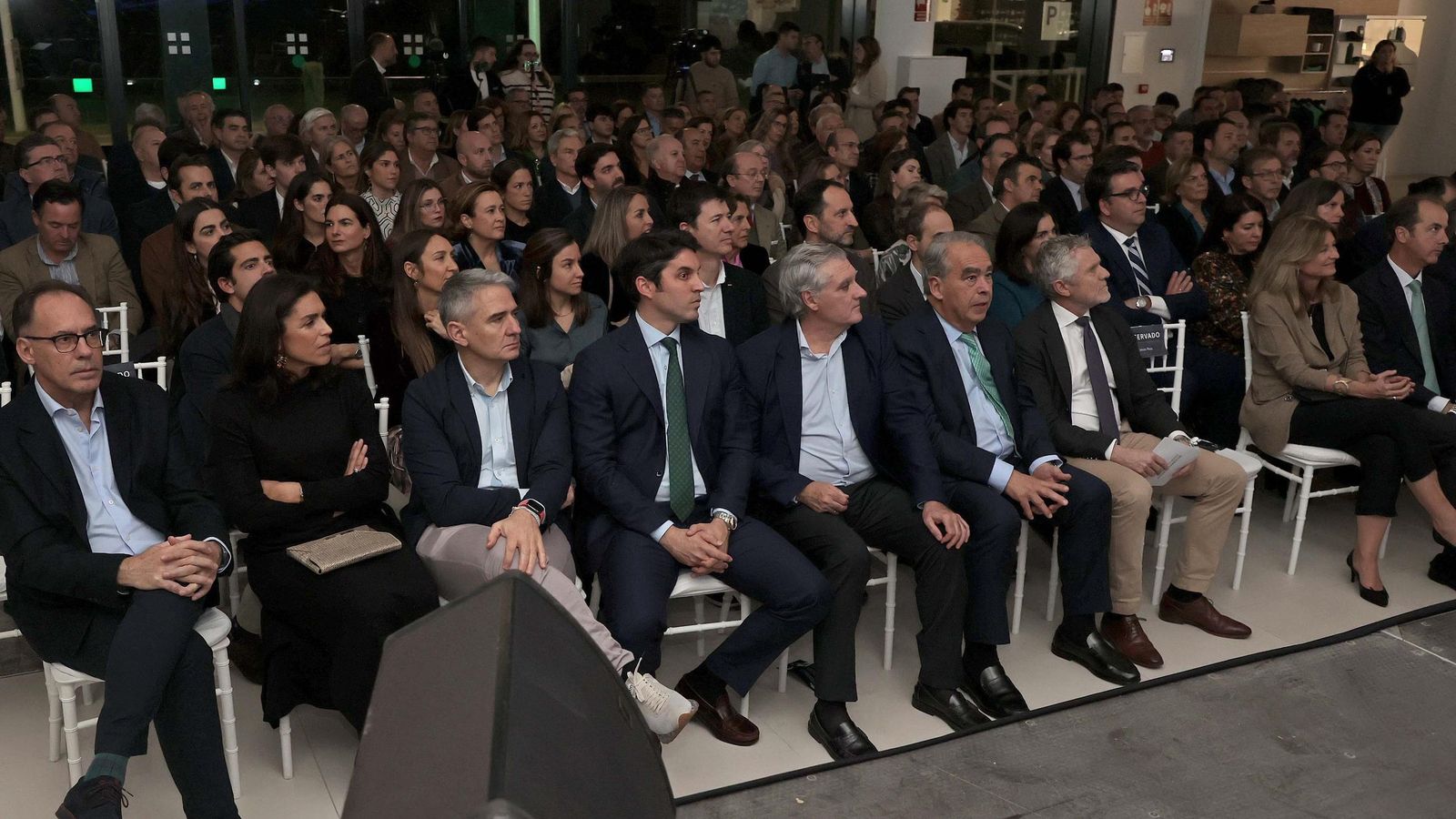 Una imagen del público asistente a este acto.