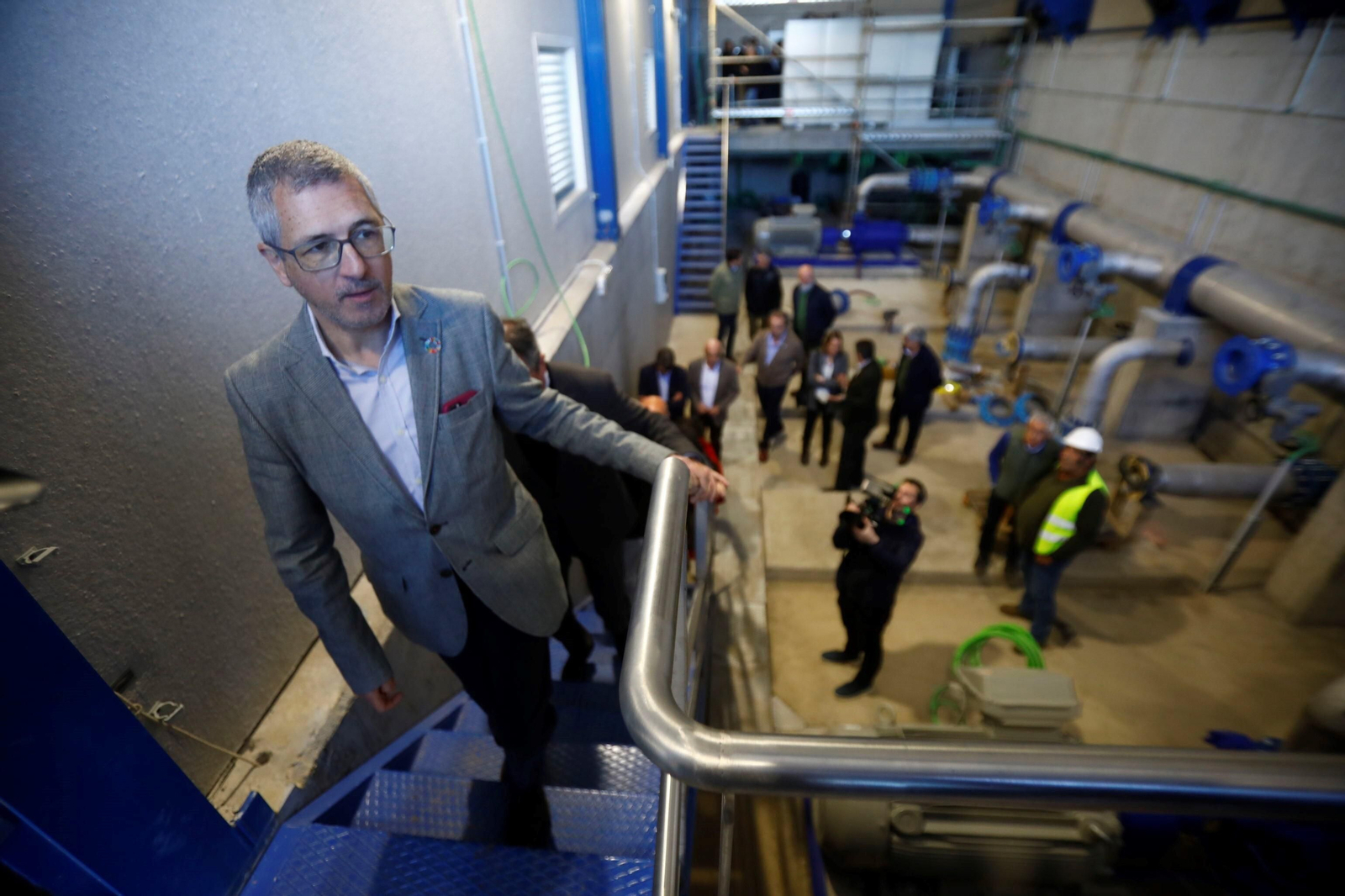 El inicio del trasvase de agua de La Colada a Sierra Boyera, en imágenes