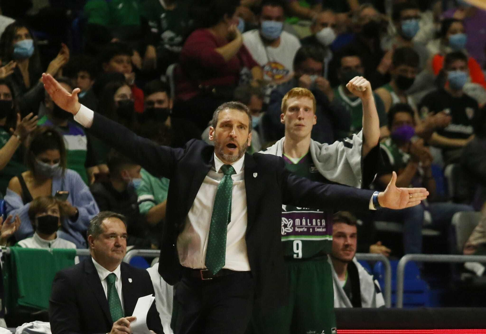 Las fotos del Unicaja-Surne Bilbao Básket