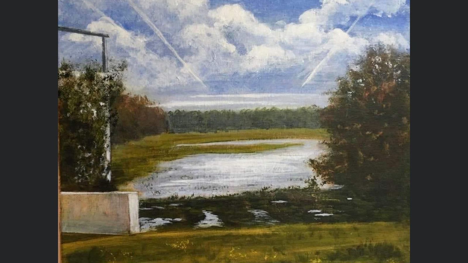 Uno de los cuadros que podrán verse en la exposición de Juan Vila.