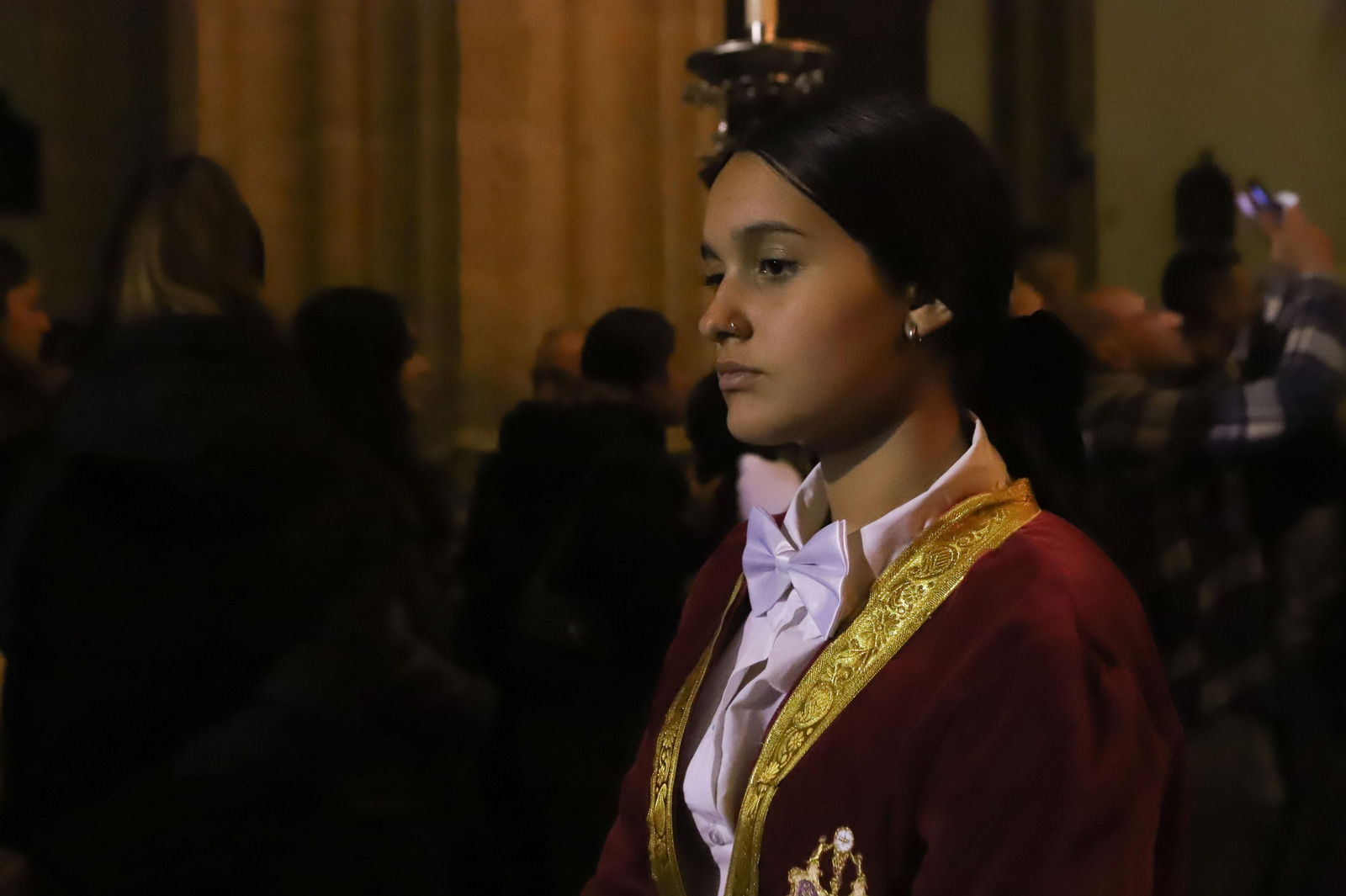 Fotos del Lunes Santo en Tarifa: El huerto y Nuestra Madre de Dios y del Rosario