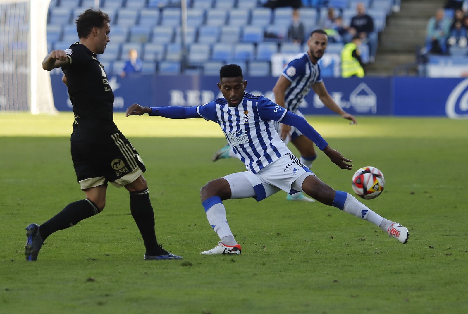 Imágenes del encuentro entre el Recreativo de Huelva y el Real Murcia