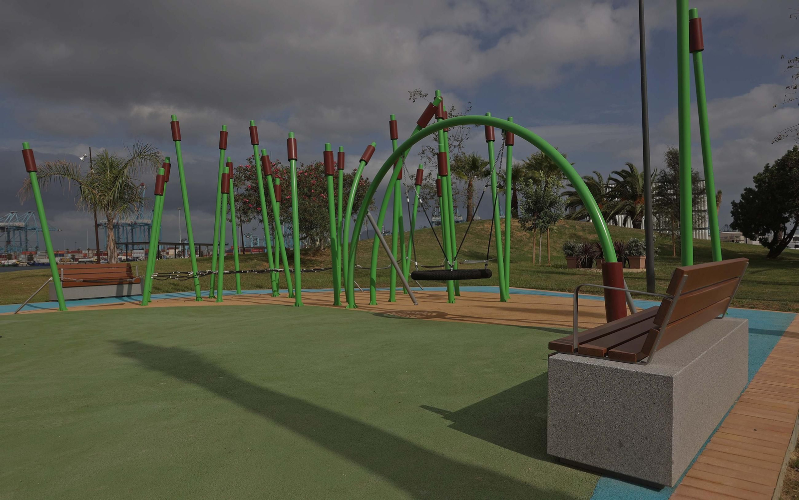 La inauguración de la I Fase del Lago Marítimo de Algeciras, en imágenes