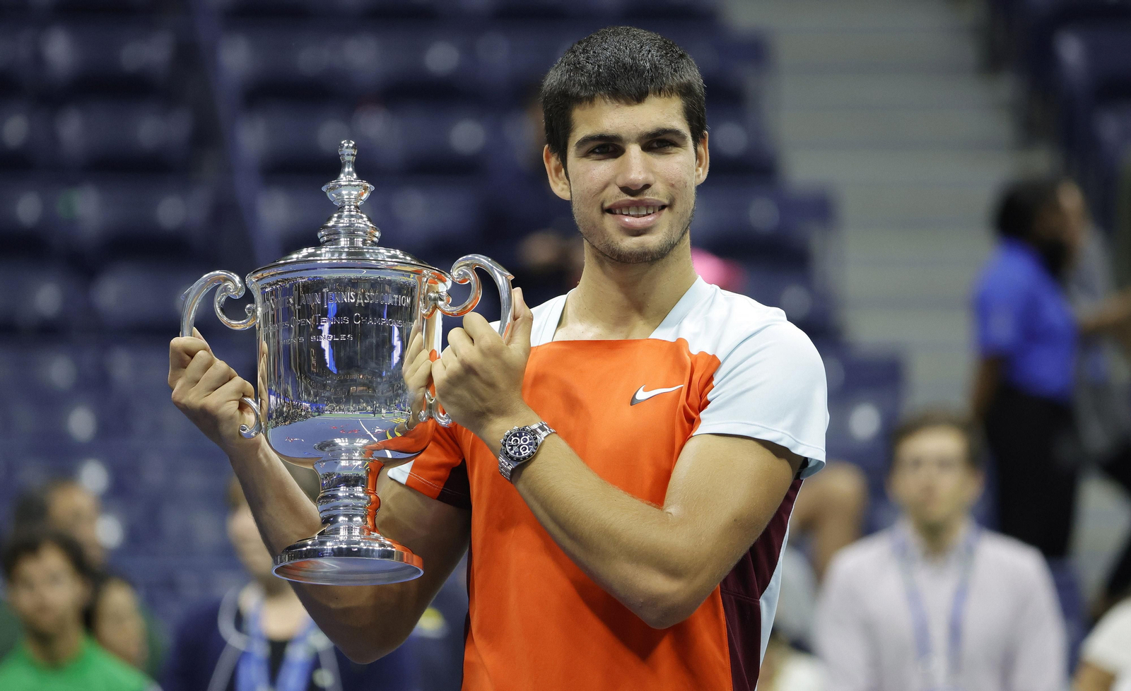 Las imágenes del título del US Open para Carlos Alcaraz