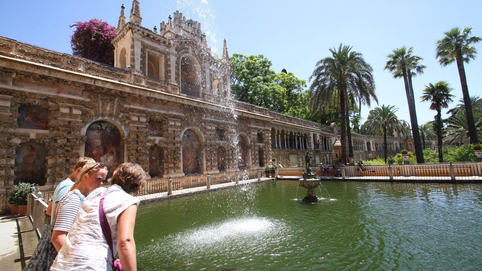 Las pinturas objeto de la intervención.