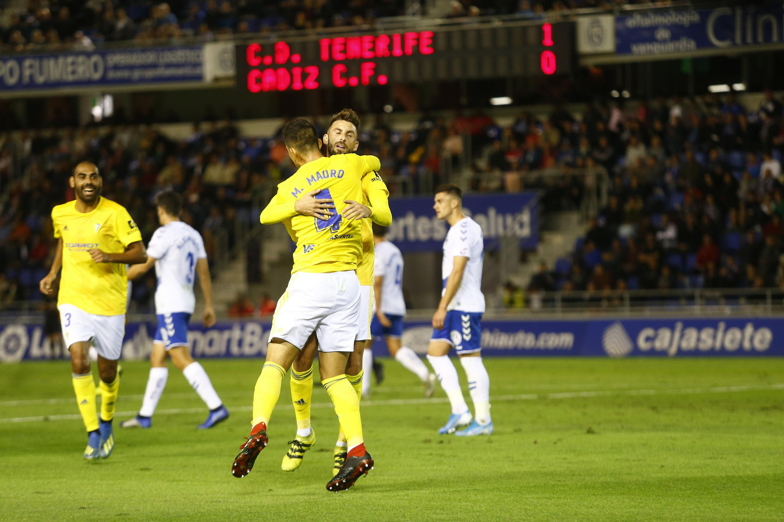 Las imágenes del Tenerife-Cádiz