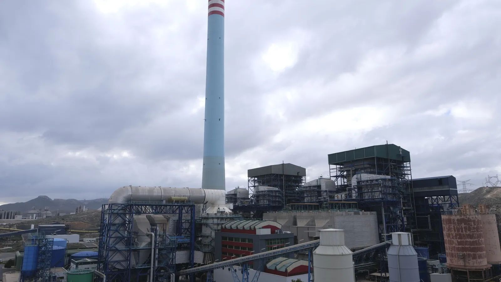 Imagen de archivo de la Central Térmica de Carboneras.