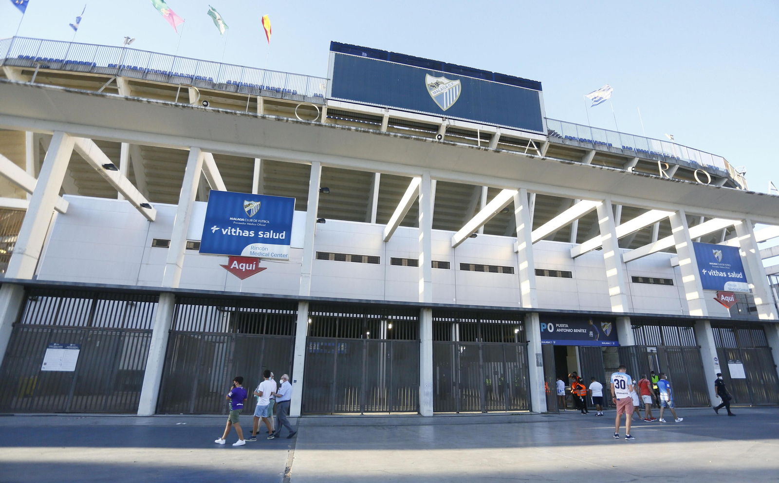 Las fotos del Málaga CF-Tenerife