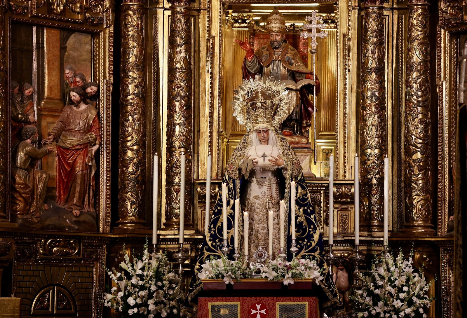 Misa de la Amargura en San Pedro.