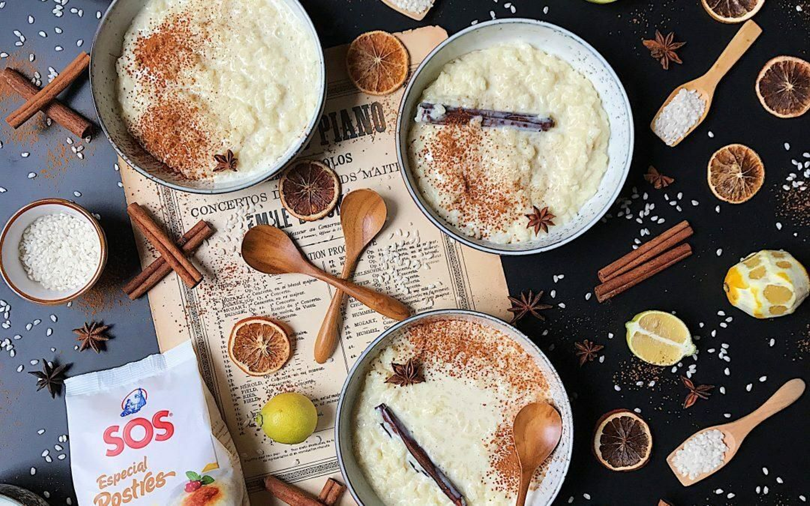 Receta de arroz con leche casero