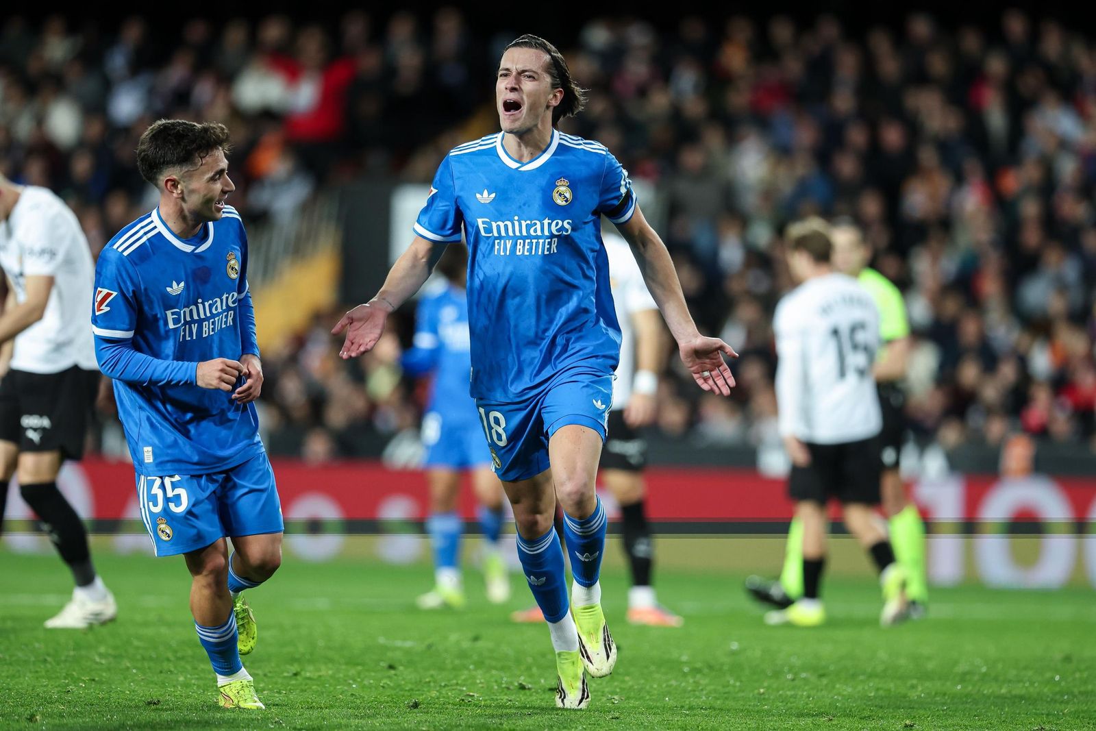 Las fotos del Valencia-Real Madrid