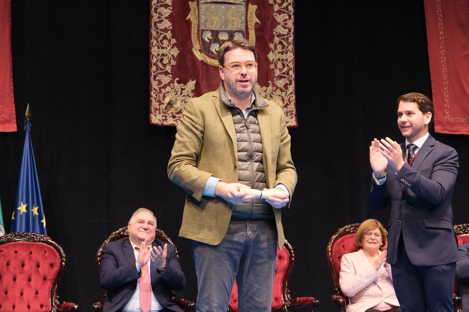 El homenaje de Cabra a las corporaciones municipales democráticas, en imágenes