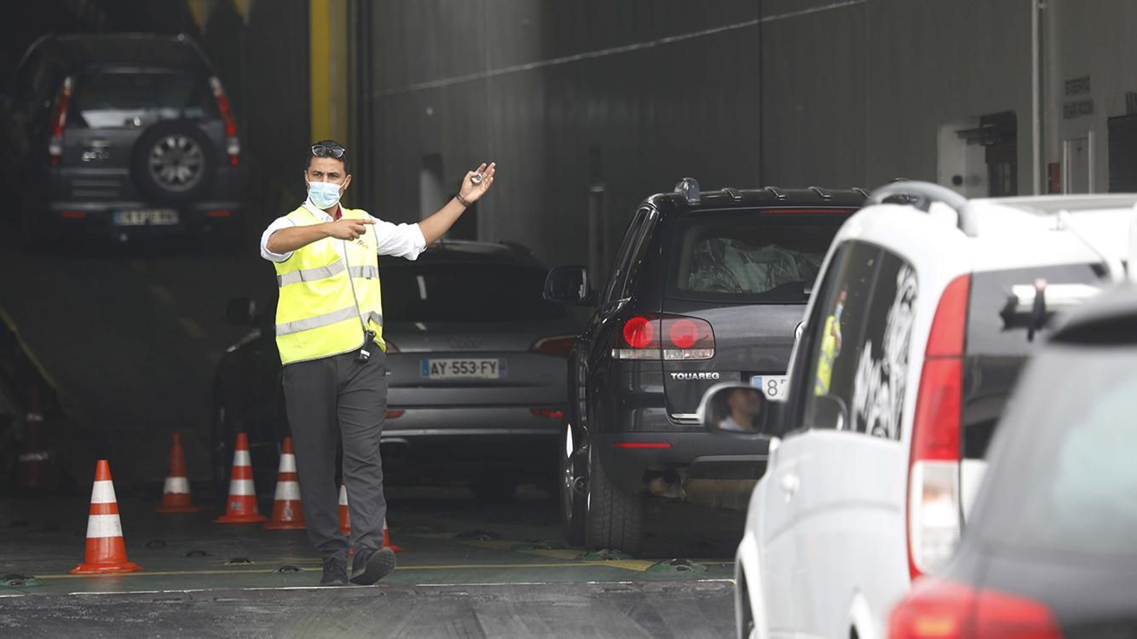 Las fotos de la OPE en un domingo con mucho transito