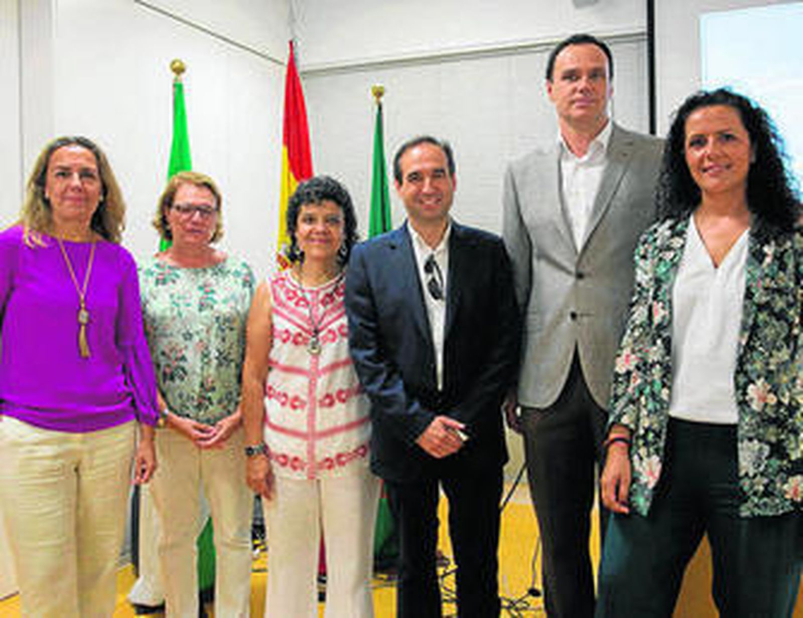 Rodríguez Quirós, Barriga, Puertas, Lucas Sánchez, Benito Barroso y Sutil.