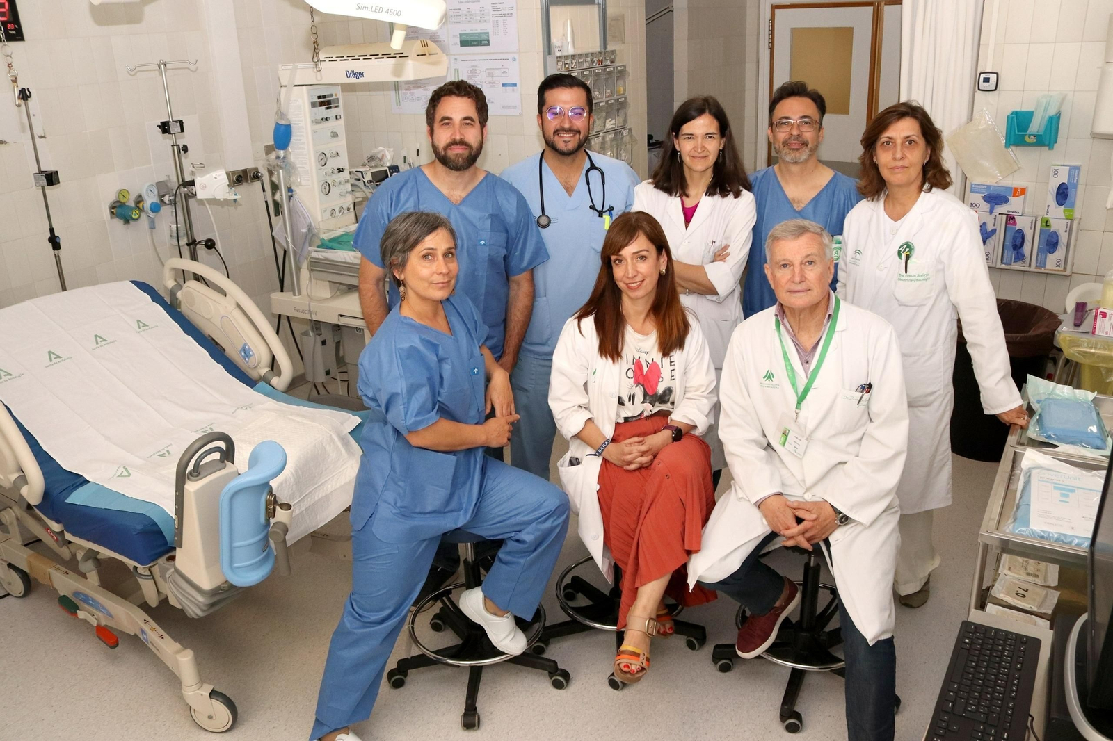 Profesionales sanitarios intervinientes en la atención al parto.