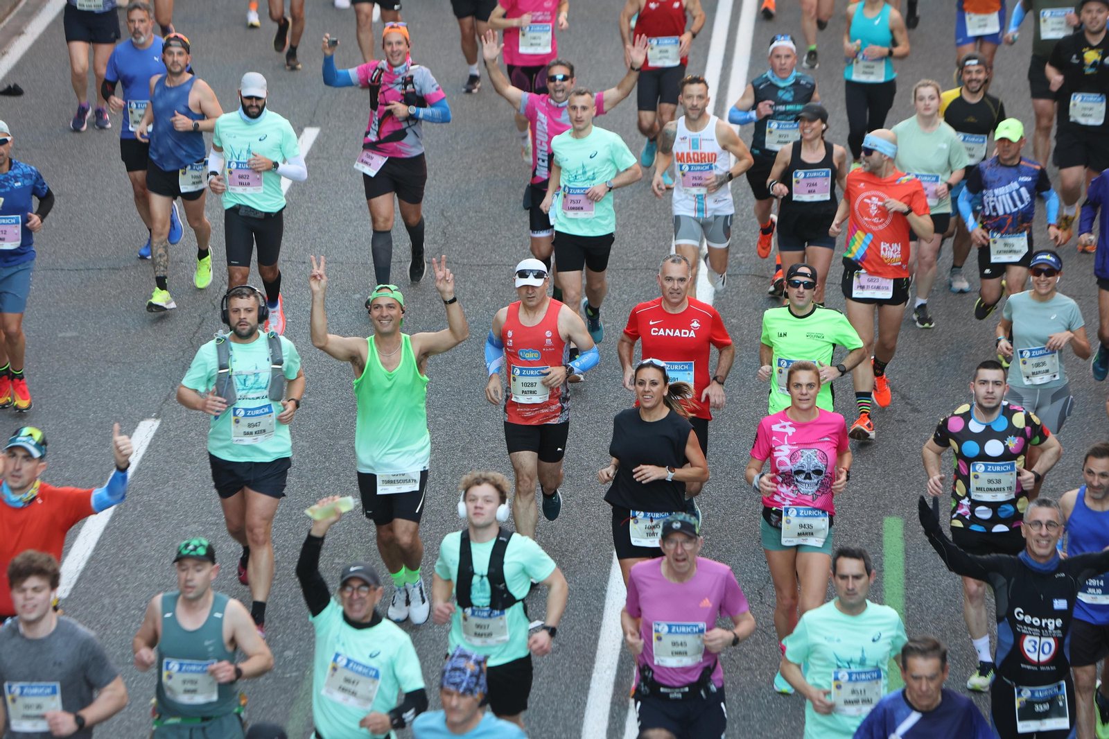 Búscate en la Zurich maratón de Sevilla
