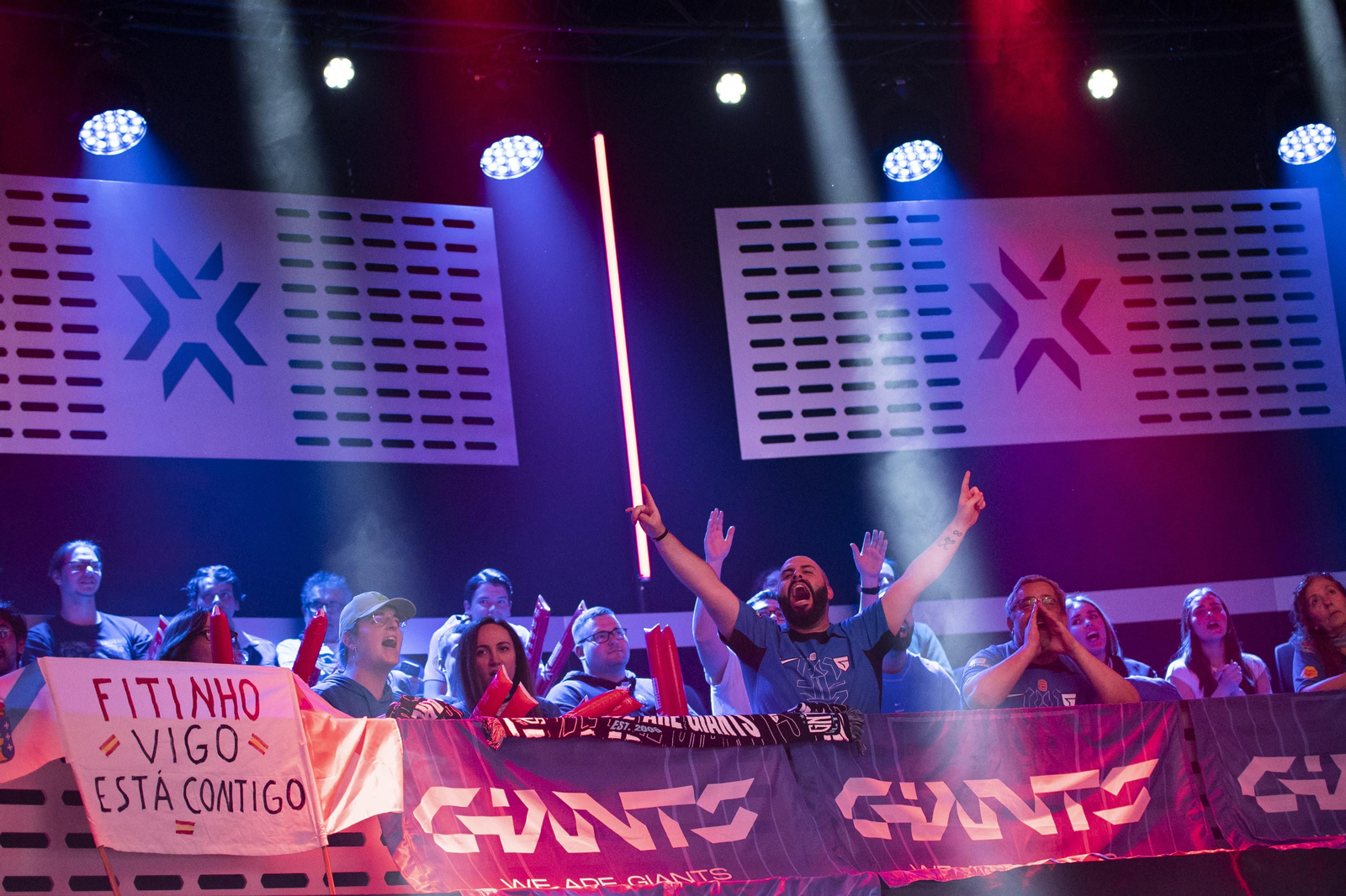 Los hinchas de Giants. Los hinchas de Giants.