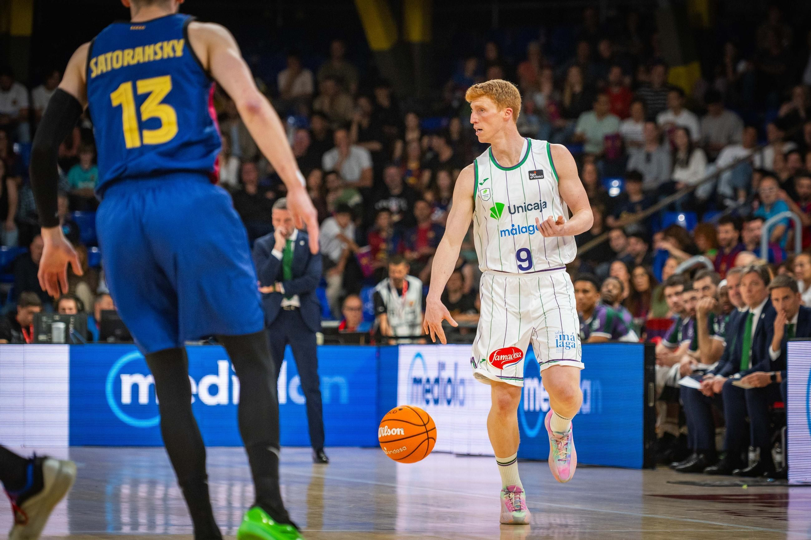 El Barcelona-Unicaja, en fotos